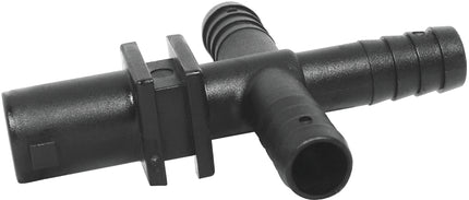 Green Leaf Y8231015 Dry Boom Nozzle Body Cross, 1/2 in, Quick x Hose Barb, 7 psi Pressure, EPDM Rubber :CD 2: QUANTITY: 1