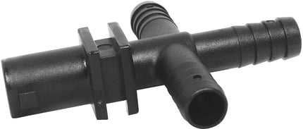 Green Leaf Y8231017 Dry Boom Nozzle Body Cross, 3/4 in, Quick x Hose Barb, 7 psi Pressure, EPDM Rubber :CD 2: QUANTITY: 1