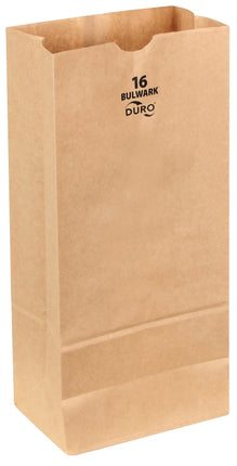 Duro Bag 71016 Heavy-Duty SOS Bag, Virgin Paper, Kraft :BD400: QUANTITY: 1