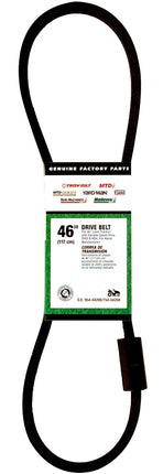 MTD 490-501-M007 Transmission Drive Belt, 46 in L, 3/8 in W, 46 in Deck :EA: QUANTITY: 1