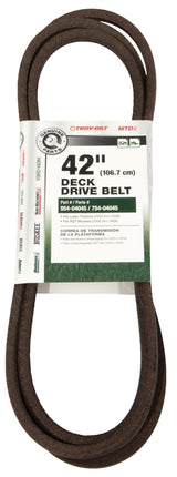 MTD 490-501-M019 Deck Drive Belt, 109 in L, 1/2 in W, 42 in Deck :EA: QUANTITY: 1