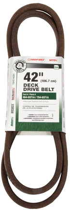 MTD 490-501-M048 Deck Drive Belt, 42 in L, 0.66 in W :EA: QUANTITY: 1