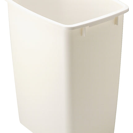 Rubbermaid 2806 FG2806TPBISQU Waste Basket, 36 qt Capacity, Polyethylene, Bisque, 18 in H :EA: QUANTITY: 1