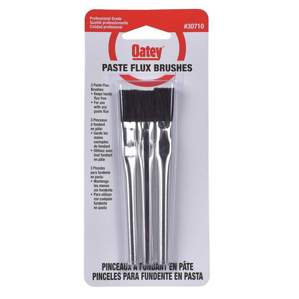 Oatey 30710 Acid Brush, 3 in L x 1/2 in W Brush, Tin Handle, 6 in OAL :CD3: QUANTITY: 1