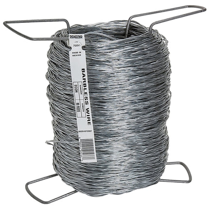 Rangemaster 7227 Barbless Wire, 1320 ft L, 12.5 ga Gauge, Zinc :ROLL: QUANTITY: 1