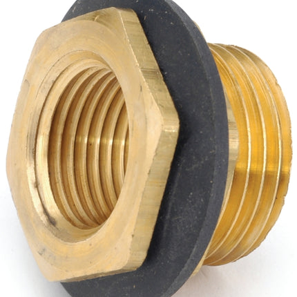 Anderson Metals 57487-1208 Cooler Nipple, Brass, For: Evaporative Cooler Purge Systems :EA: QUANTITY: 1