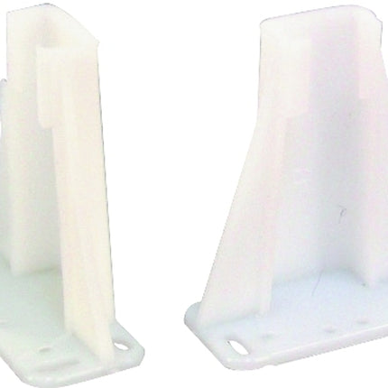 US Hardware WP-1006C Drawer Socket, Plastic, White :CD: QUANTITY: 1