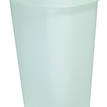 Rubbermaid 5L58 FG5L5806WHT Waste Can, 52 qt Capacity, Plastic, White, 25-1/2 in H :EA: QUANTITY: 1