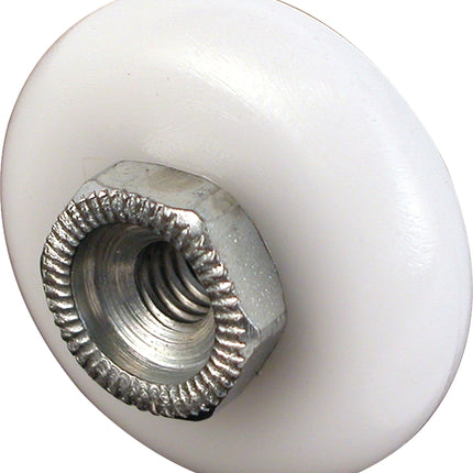 Prime-Line M 6002 Shower Door Roller, Plastic, White, For: 7/8 in Tall, V-Shaped Tracks :CD  2: QUANTITY: 1