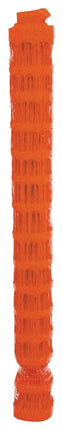 Mutual Industries 14993-50 Safety Fence, 50 ft L, 3-1/4 x 3 in Mesh, Plastic, Orange :ROLL: QUANTITY: 1