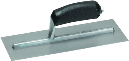 Marshalltown FT114P Finishing Trowel, 11 in L Blade, 4-1/2 in W Blade, Steel Blade, Curved Handle, Plastic Handle :EA: QUANTITY: 1