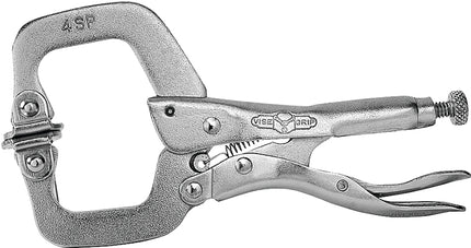 Irwin 165 C-Clamp, 300 lb Clamping, 1-5/8 in Max Opening Size, 1-1/4 in D Throat, Steel Body :EA: QUANTITY: 1