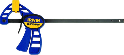 Irwin 1964746 Bar Clamp, 4-1/4 in Max Opening Size, 1-3/16 in D Throat, Plastic Resin/Steel Body :EA: QUANTITY: 1