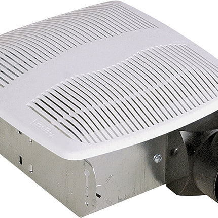 Air King AS70 Exhaust Fan, 7-1/4 in L, 7-1/4 in W, 0.9 A, 120 V, 1-Speed, 70 cfm Air, Metal, White :EA: QUANTITY: 1