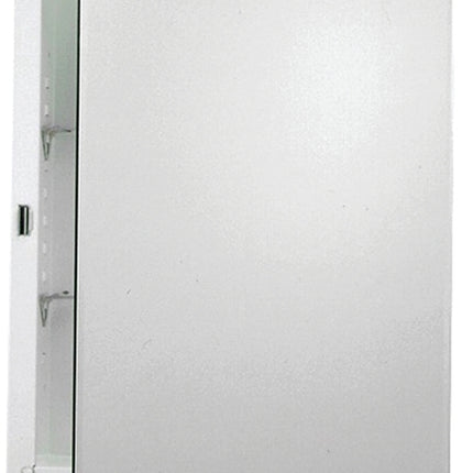 Zenith EMM1027 Medicine Cabinet, 16 in OAW, 4-1/2 in OAD, 26 in OAH, Steel, 2-Shelf :EA: QUANTITY: 1