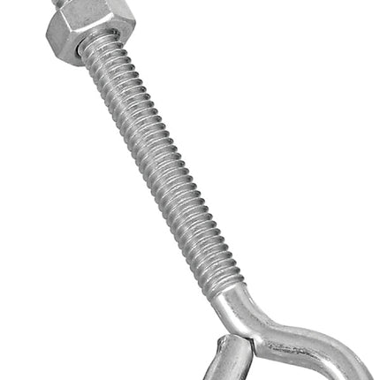 National Hardware N221-127 Eye Bolt, 1/4-20 Thread, 2-3/4 in L Thread, 0.56 in ID Dia Eye, 3.02 in L Shank, Steel, Zinc :EA: QUANTITY: 20