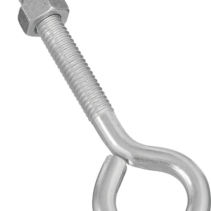 National Hardware N221-226 Eye Bolt, 5/16-18 Thread, 2-1/4 in L Thread, 3/4 in ID Dia Eye, 2.72 in L Shank, Steel, Zinc :EA: QUANTITY: 10