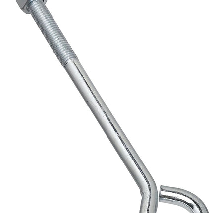 National Hardware N221-333 Eye Bolt, 1/2-13 Thread, 3-3/4 in L Thread, 1 in ID Dia Eye, 8.14 in L Shank, Steel, Zinc :EA: QUANTITY: 10