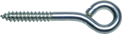 National Hardware N220-665 Lag Eye Bolt, 1/4 in Thread, 1-1/2 in L Thread, 1/2 in ID Dia Eye, 2.76 in L Shank, Steel :EA: QUANTITY: 10