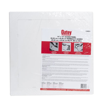 Oatey 34056 Access Panel, 14 in L, 14 in W, ABS, White :EA: QUANTITY: 1