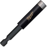 Milwaukee SHOCKWAVE 48-32-4508 Drive Guide with C-Ring, 1/4 in Drive, Hex Drive, 1/4 in Shank, Hex Shank, Steel :CD: QUANTITY: 1