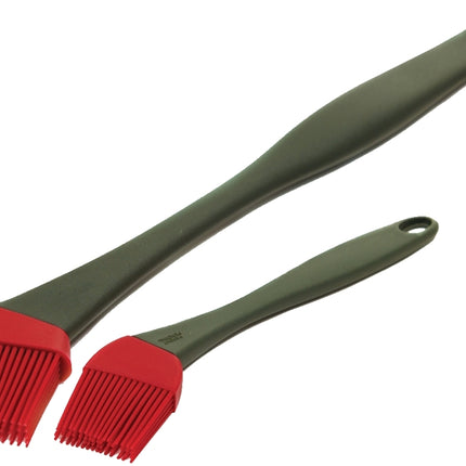 GrillPro 41090 Basting Brush Set, Silicone Bristle :EA: QUANTITY: 1