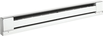 TPI 2900S Series H2905-028S Baseboard Heater, 2.1/1.8 A, 208/240 V, 1706/1275 Btu/hr BTU, Ivory :EA: QUANTITY: 1