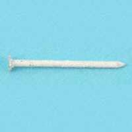 Maze SST31128252 Finishing Nail, 3D, 1-1/4 in L, Stainless Steel, Checkered Head, Plain Shank, White, 1 lb :BX: QUANTITY: 1