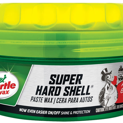 Turtle Wax SUPER HARD SHELL T222 Car Wax, 14 oz, Paste, Typical Solvent :EA: QUANTITY: 1