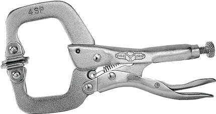 Irwin 18 C-Clamp, 850 lb Clamping, 2-1/8 in Max Opening Size, 1-1/2 in D Throat, Steel Body :EA: QUANTITY: 1