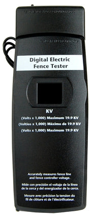 Zareba DEFT Electric Fence Tester, Digital, ABS, Black :EA: QUANTITY: 1