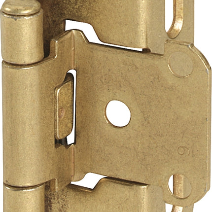 Amerock BPR7550BB Cabinet Hinge, Burnished Brass :PR: QUANTITY: 1