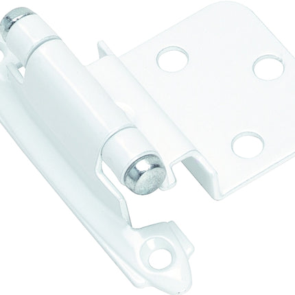 Amerock BPR3428W Cabinet Hinge, 3/8 in Inset :PR: QUANTITY: 1