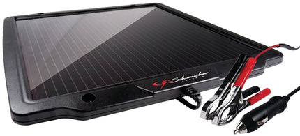 Schumacher SP-400 Solar Battery Charger/Maintainer, Lead-Acid Battery, Black :EA: QUANTITY: 1