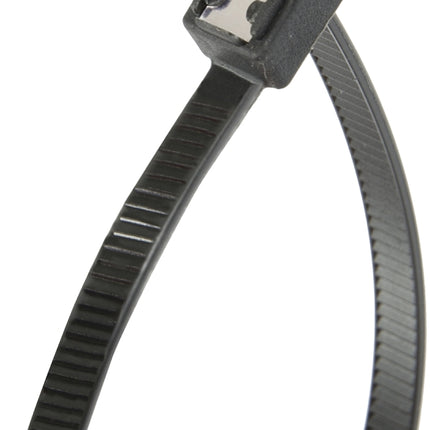 Gardner Bender 46-308UVBSC Cable Tie, Double-Lock Locking, 6/6 Nylon, Black :PK 50: QUANTITY: 1