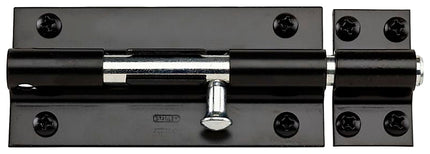 National Hardware N152-133 Barrel Bolt, 0.6 in Dia Bolt Head, 8 in L Bolt, Steel :CD: QUANTITY: 1