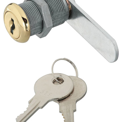 National Hardware V825 Series N239-186 Utility Lock, Keyed Lock, Y13 Yale, B1 Cole Keyway, Steel/Zinc, Brass :CD: QUANTITY: 1