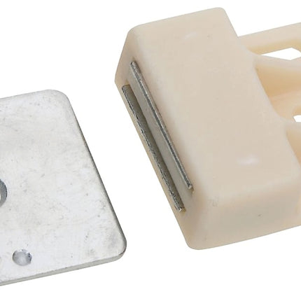 National Hardware V712 Series N149-823 Magnetic Catch, Nylon/Steel, White :CD: QUANTITY: 1