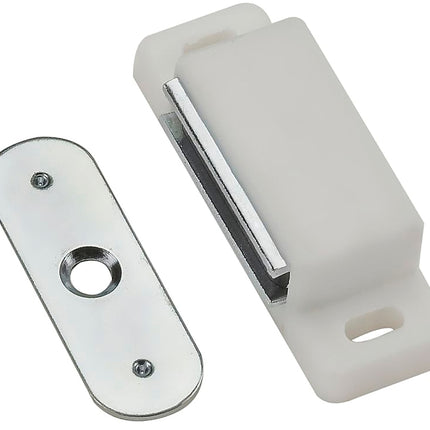 National Hardware V713 Series N149-898 Magnetic Catch, Nylon/Steel, White :CD: QUANTITY: 1