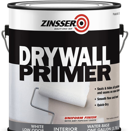 Zinsser 01501 Primer, White, 1 gal :GAL: QUANTITY: 4