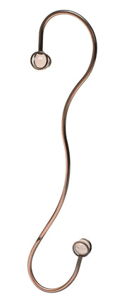 Perky-Pet 85 Hanging Hook, Beaded, Steel, Brushed Copper :EA: QUANTITY: 1