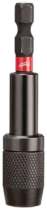 Milwaukee SHOCKWAVE 48-32-4531 Bit Holder, 1/4 in Drive, Hex Drive, 1/4 in Shank, Hex Shank, Steel, 1/PK :CD: QUANTITY: 1