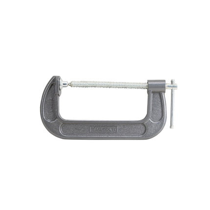 Vulcan JL27365 C-Clamp, 6 in Max Opening Size, 2-3/8 in D Throat, Steel Body, Gray Body :EA: QUANTITY: 1