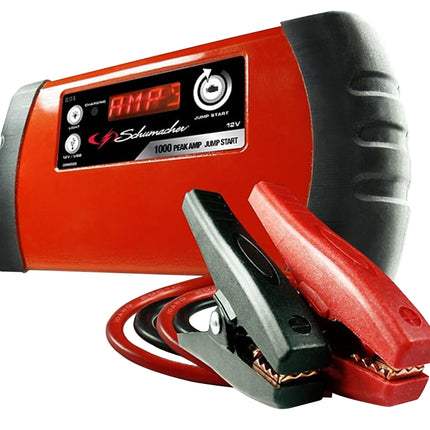 Schumacher SL1316 Jump Starter/Portable Power, 12 VDC, 1000 A, Lithium-Ion Battery :EA: QUANTITY: 1