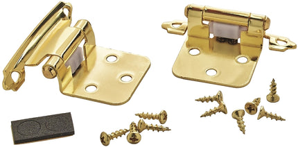 Amerock BP34293/BPR34293 Cabinet Hinge, Polished Brass :PR: QUANTITY: 1