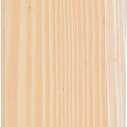 Waddell BTB25 Trim Block Moulding, 4-1/2 in L, 2-3/4 in W, 1 in Thick, Pine Wood :EA: QUANTITY: 1