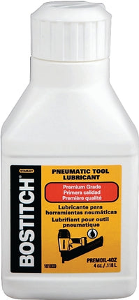 Bostitch PREMOIL-4OZ Pneumatic Tool Lubricant, 4 oz Bottle :EA: QUANTITY: 12