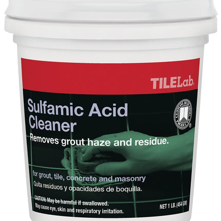 Custom TLSACRA1 Sulfamic Cleaner, 1 lb, Pail, Crystalline Solid, Characteristic :EA: QUANTITY: 1