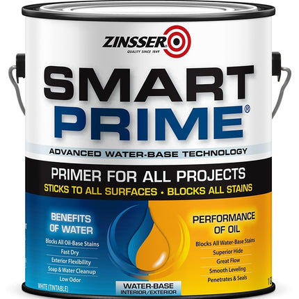 Zinsser 249729 Primer, White, 1 gal :GAL: QUANTITY: 2