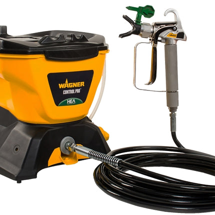 Wagner Control Pro 130 Series 0580678 Electric Stationary Airless Paint Sprayer, 25 ft L Hose, 0.015 in Tip, Piston Pump :EA: QUANTITY: 1